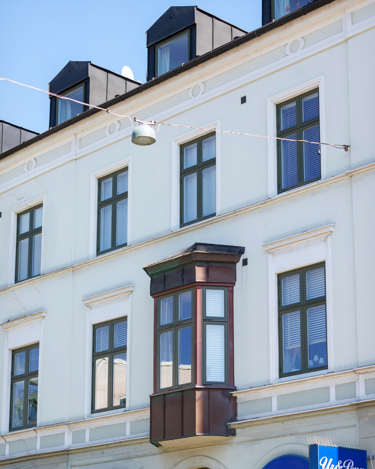 DOFAB Kultur fönster flaggpost